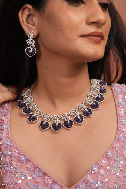 Princess Amorette Pastel Beaded Diamond Necklace Set | LaLa Land 2.0