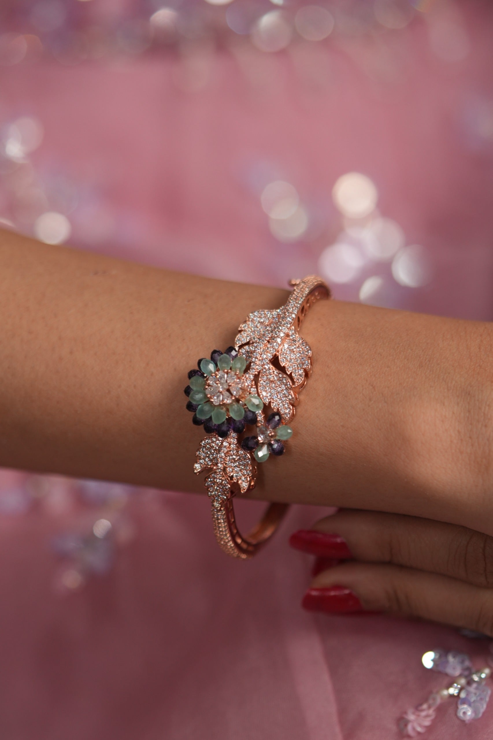 Mireya Pastel Beaded Diamond Bracelet | LaLa Land 2.0