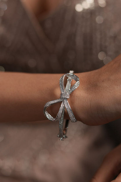 Bows & Ribbons Diamond Daily Wear Bracelet