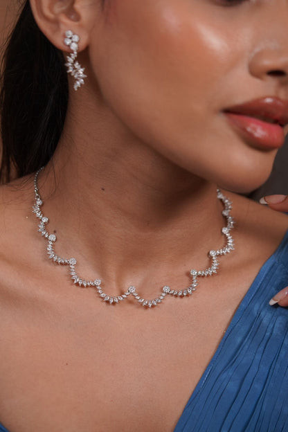 Celebration Diamond Delicate Necklace Set