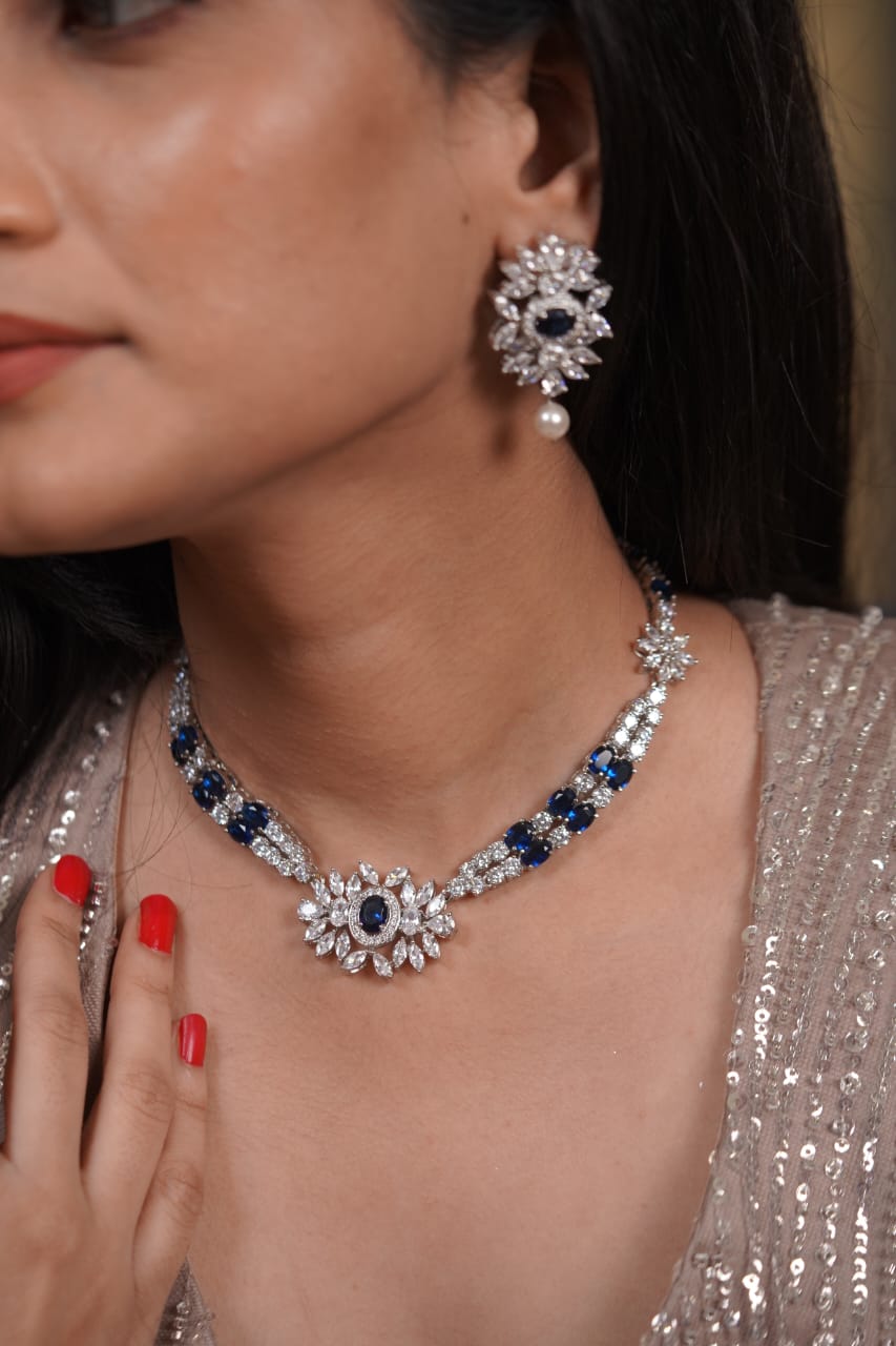 Princess Mia Diamond Necklace Set