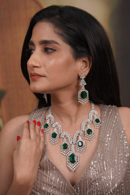 Femilia Oversized Super Heavy Bridal Diamond Set