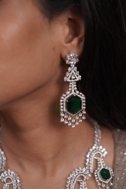 Femilia Oversized Super Heavy Bridal Diamond Set