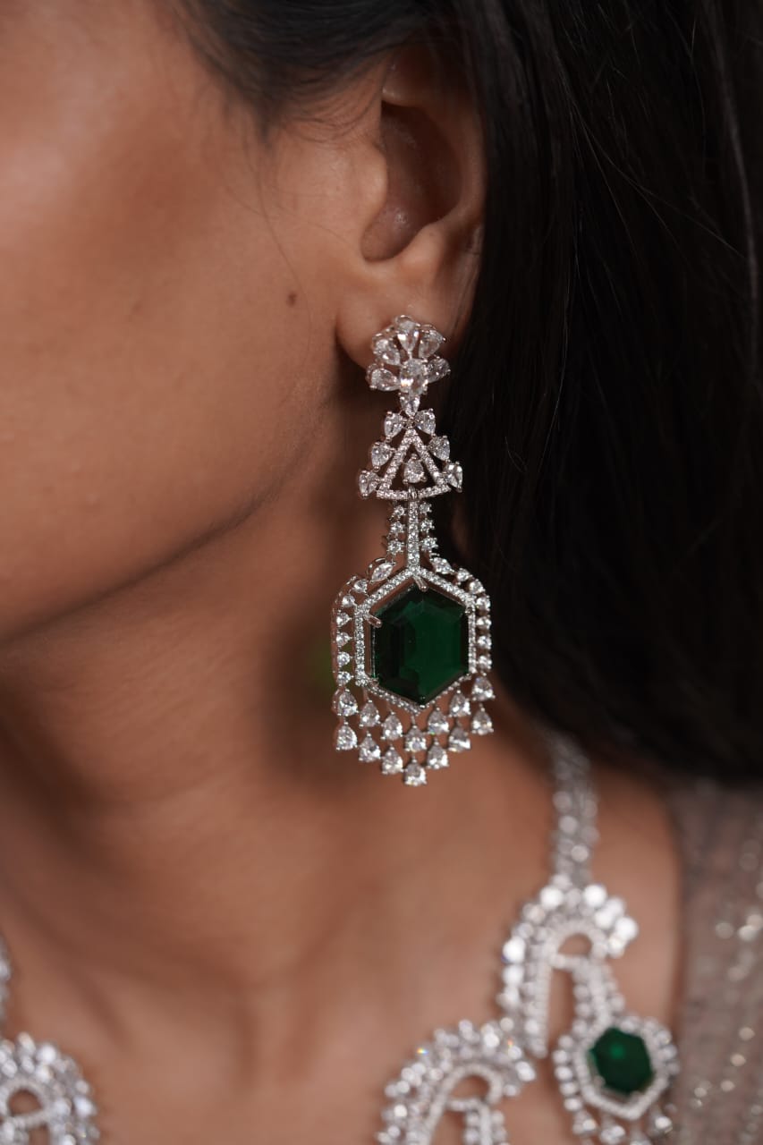 Femilia Oversized Super Heavy Bridal Diamond Set