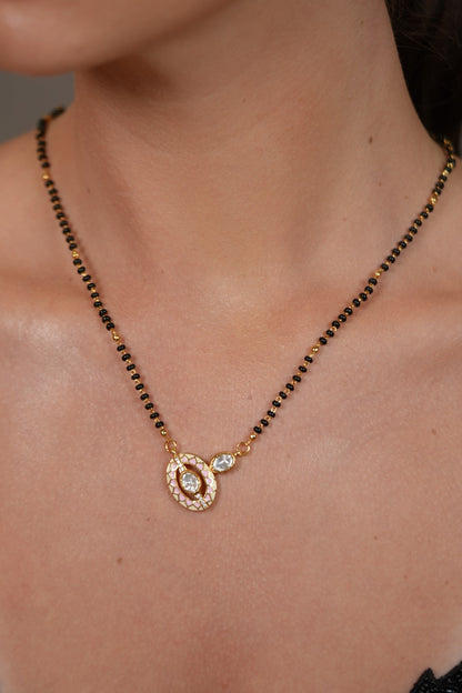 Pavitra Bandhan Meenakari Polki Mangalsutra | Daily Wear