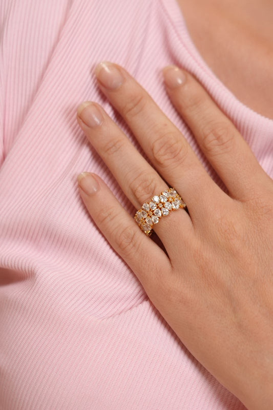 Diva Thick Designer Diamond Band Ring | Daily Wear