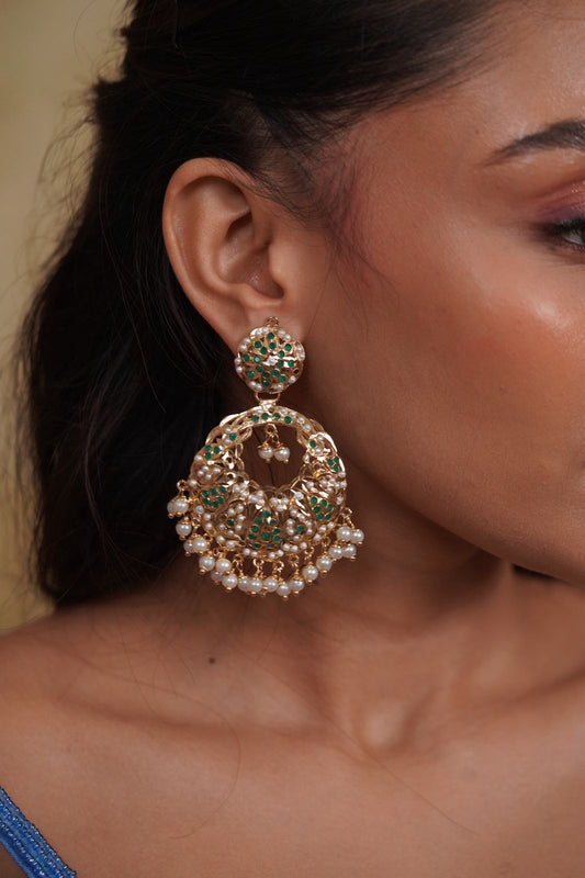 Nafisa Jadaau Indian Traditional Chandbali