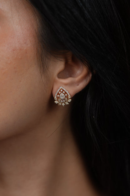 Sanjog Bandhan Double Line Mangalsutra with Diamond Studs | Daily Wear