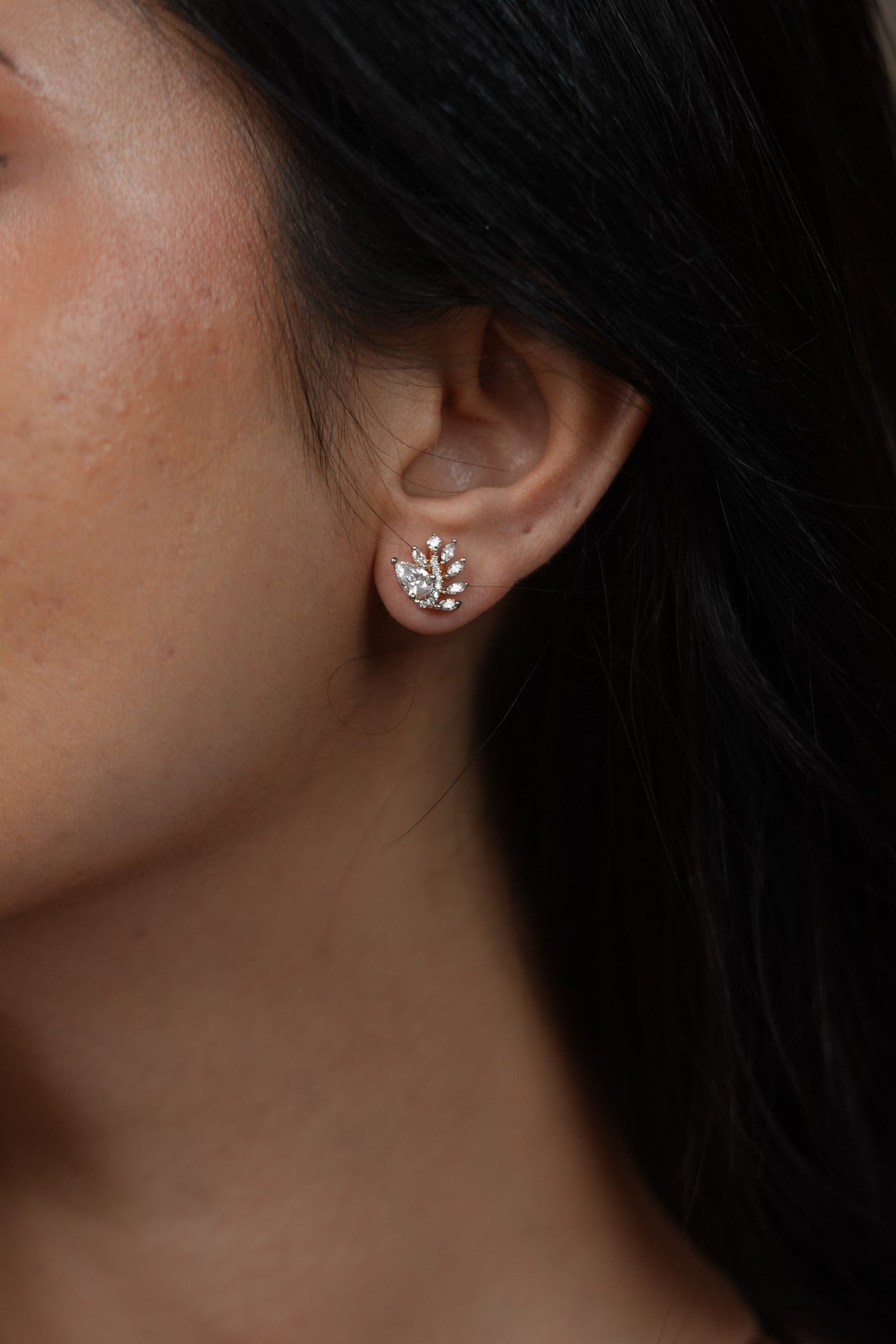 Promise of Us Single Line Mangalsutra with Diamond Studs | Daily Wear