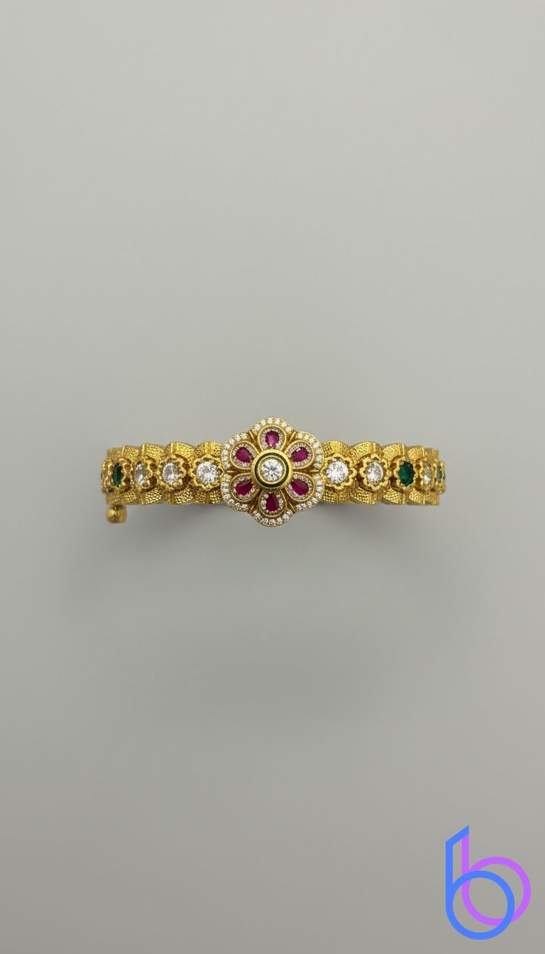 Mutthu Gold Diamond Bracelet | Kada | Sone Pe Suhaga