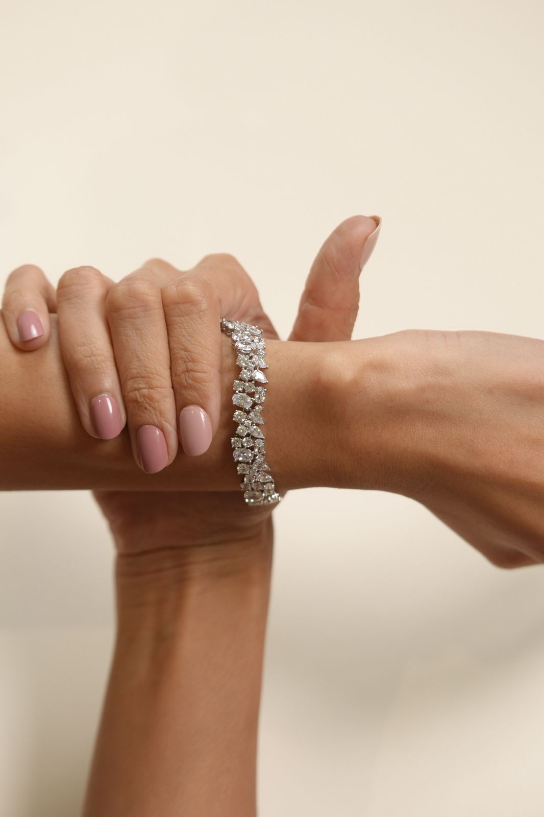 Niki Multi Solitaire Mixed Diamond Tennis Bracelet