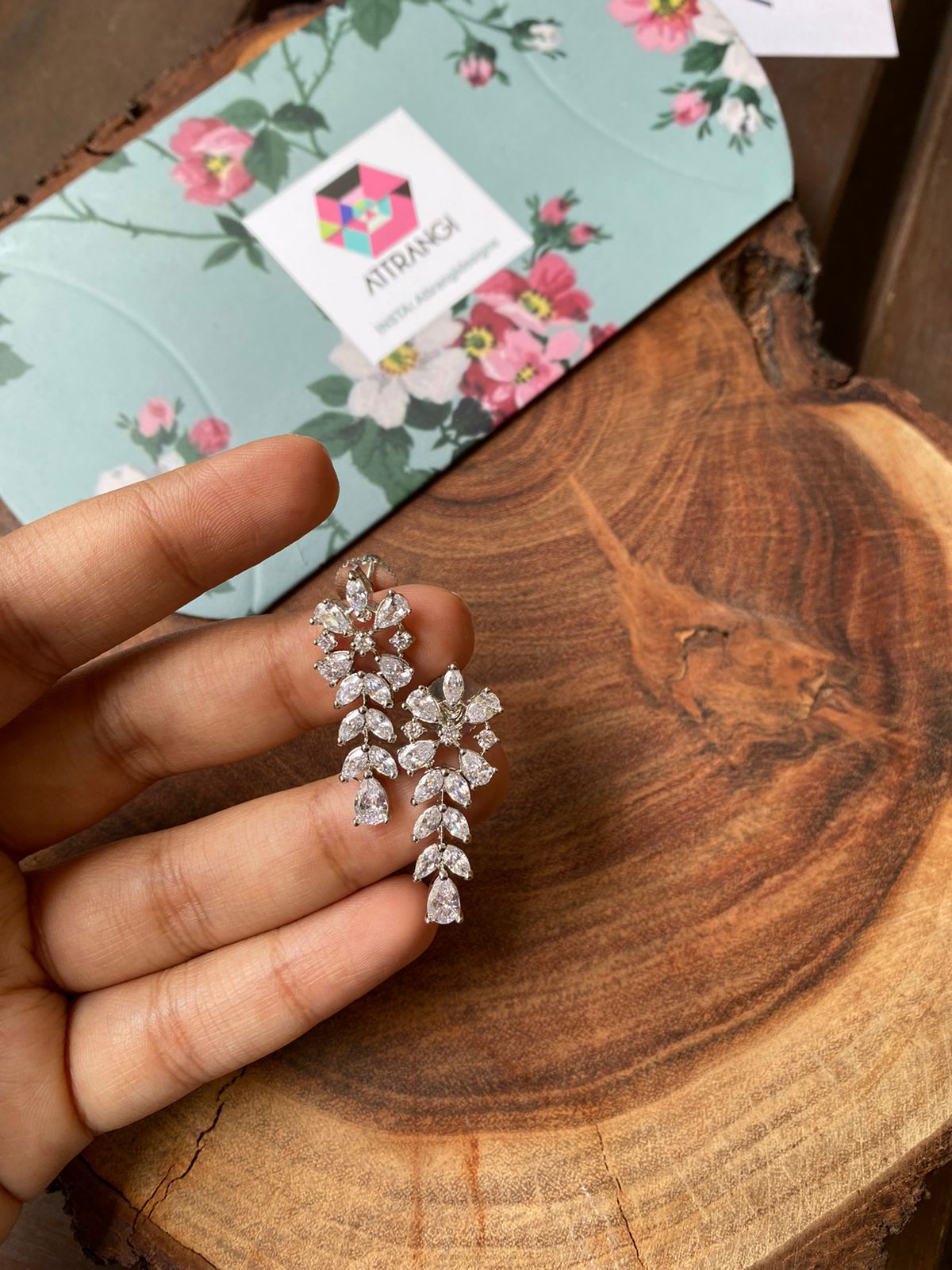 Jessamy Small Diamond Earrings
