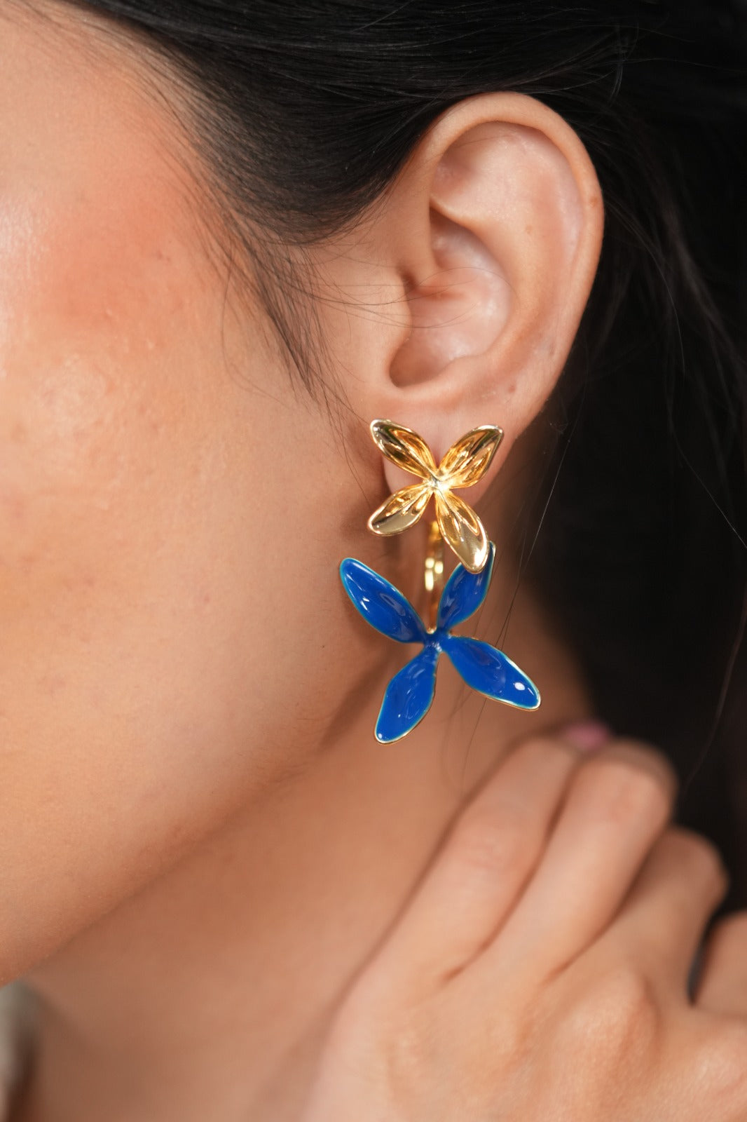 Palm Escape 2-in-1 Earrings | Party Wear Western Earrings