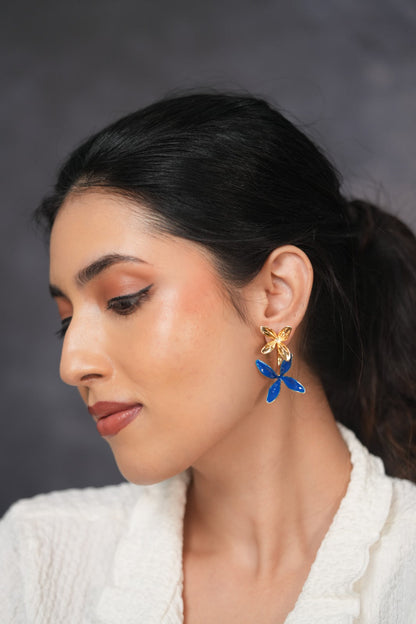 Palm Escape 2-in-1 Earrings | Party Wear Western Earrings
