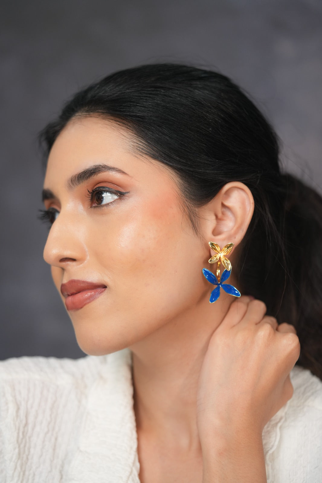 Palm Escape 2-in-1 Earrings | Party Wear Western Earrings