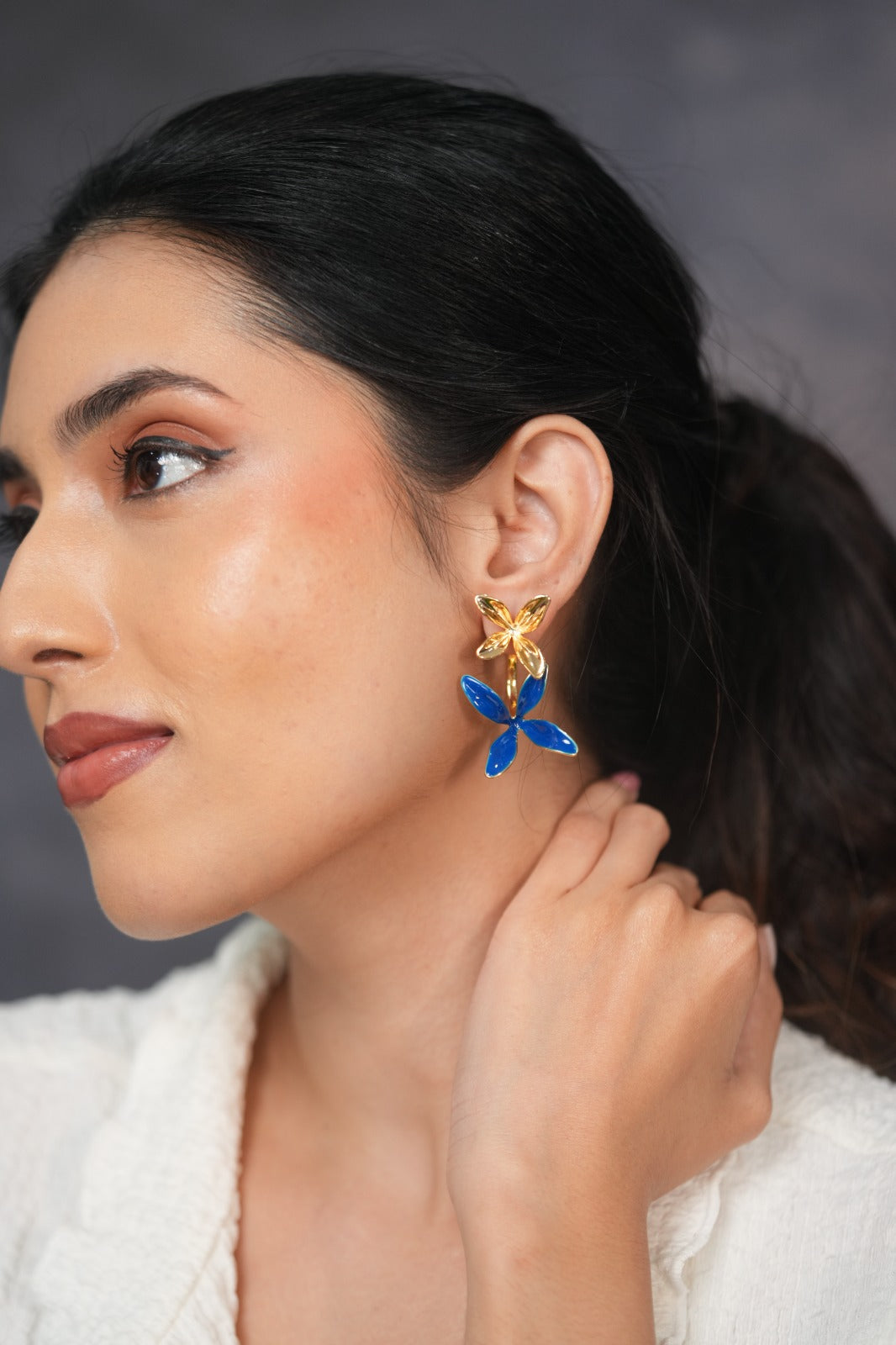 Palm Escape 2-in-1 Earrings | Party Wear Western Earrings