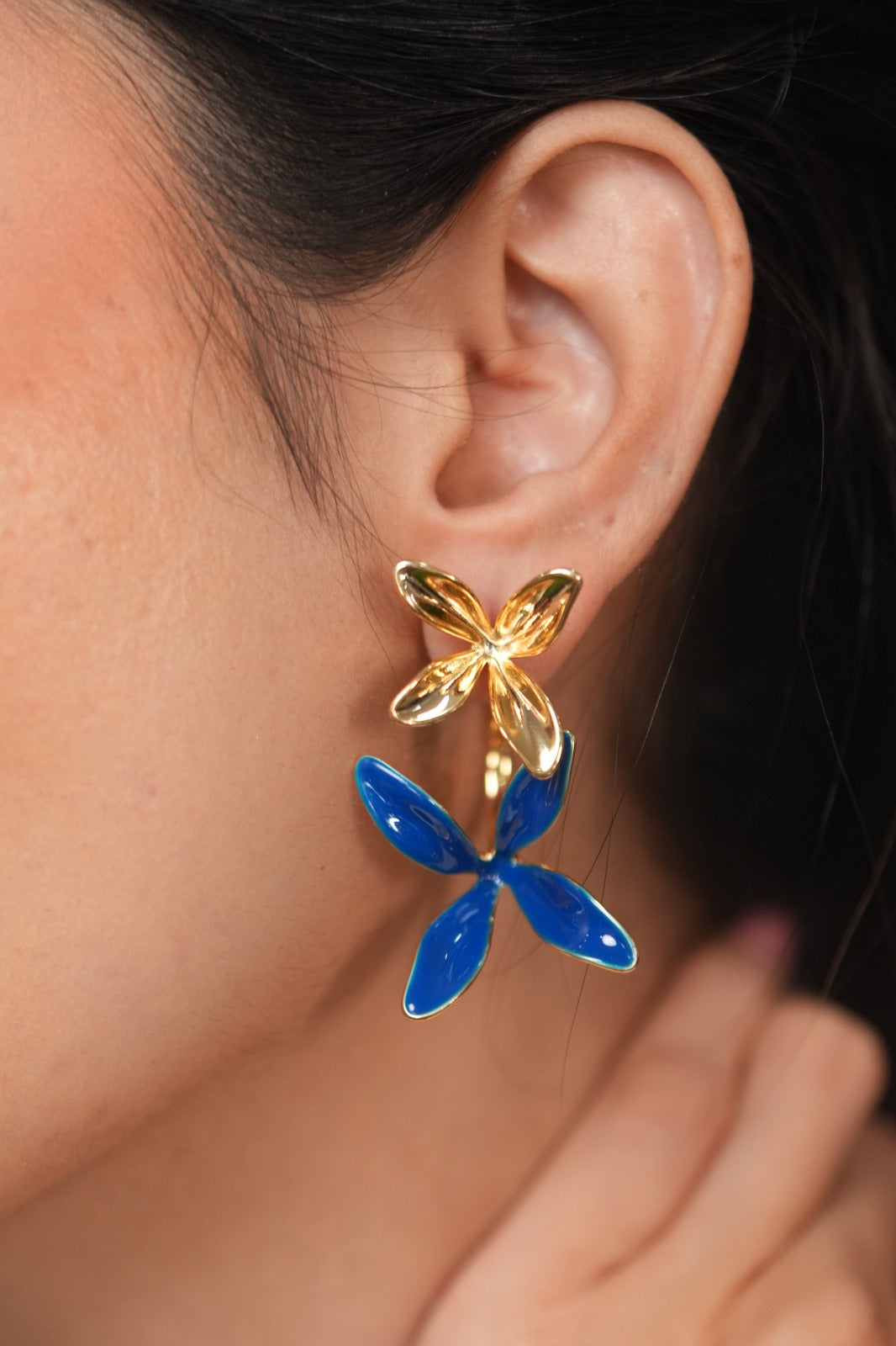 Palm Escape 2-in-1 Earrings | Party Wear Western Earrings