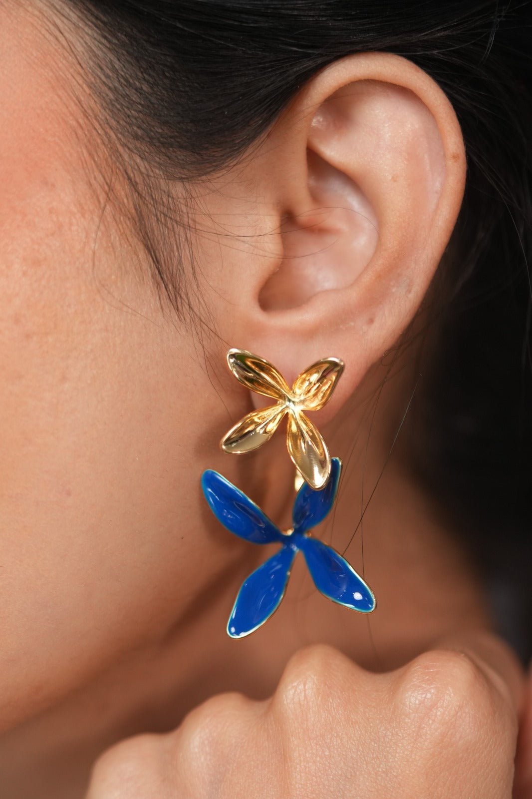 Palm Escape 2-in-1 Earrings | Party Wear Western Earrings