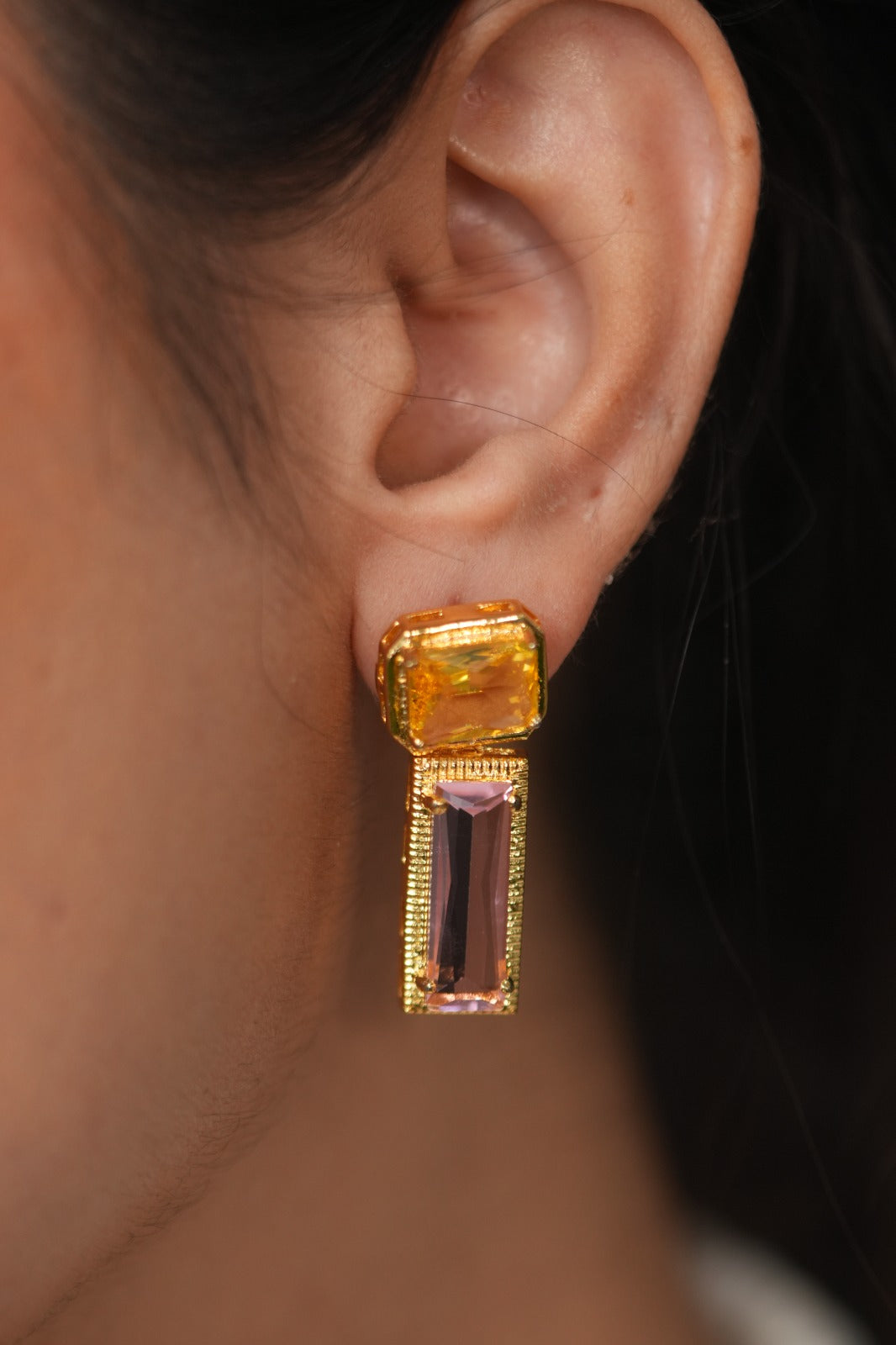 Gems That Speak Indo Western Party Wear Hasli Set