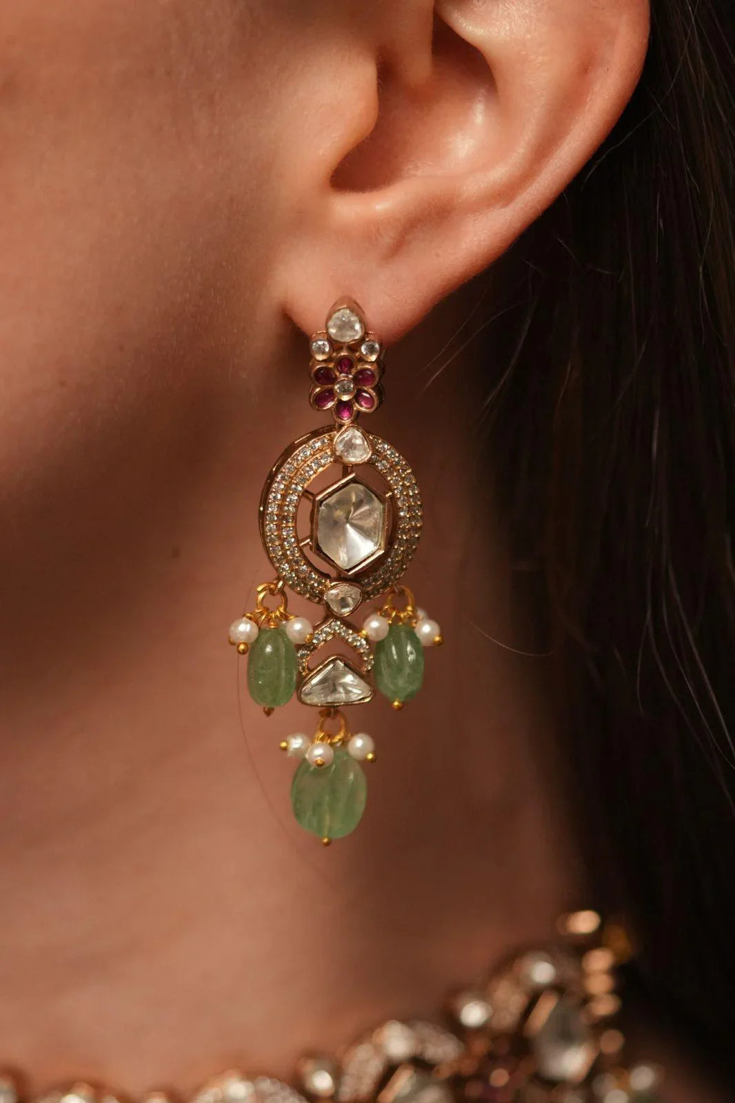 Abhilasha Indian Polki Choker Set