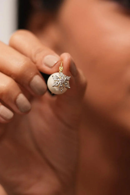 Floral Diamond On Pearl Bali’s