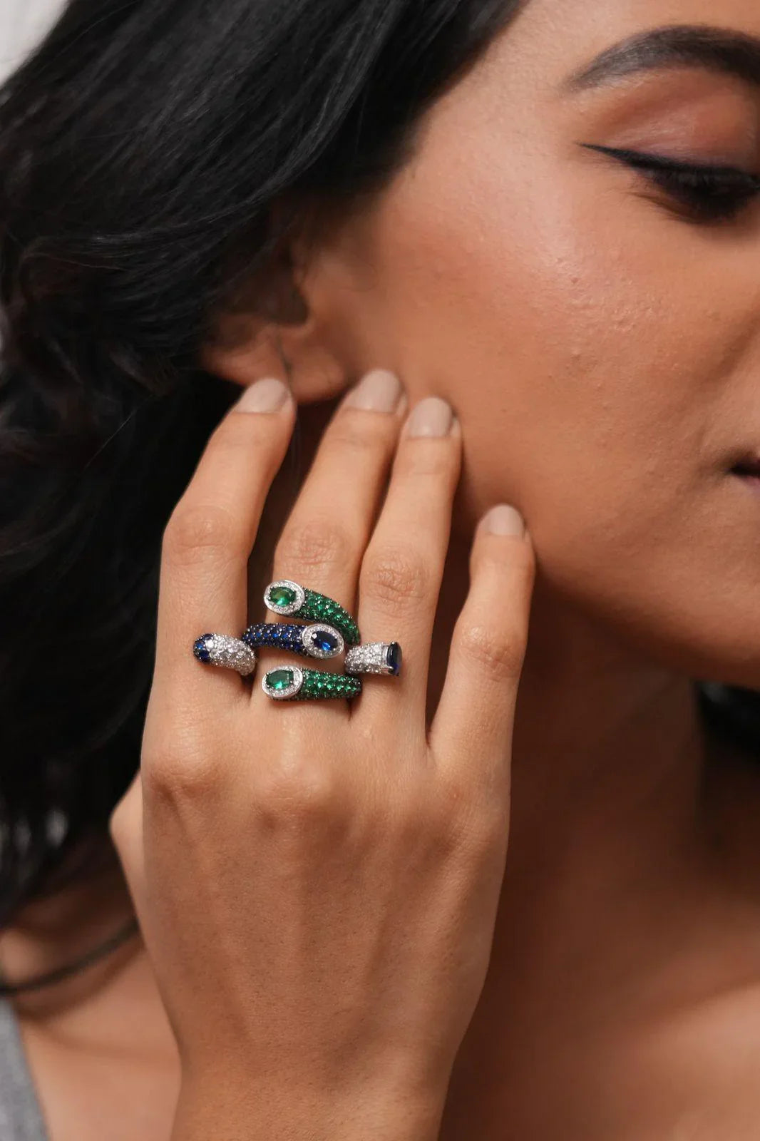 Sasa Designer Diamond Cocktail Ring