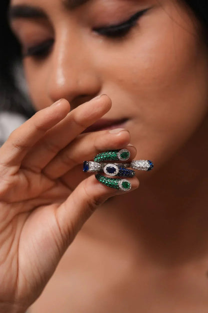 Sasa Designer Diamond Cocktail Ring