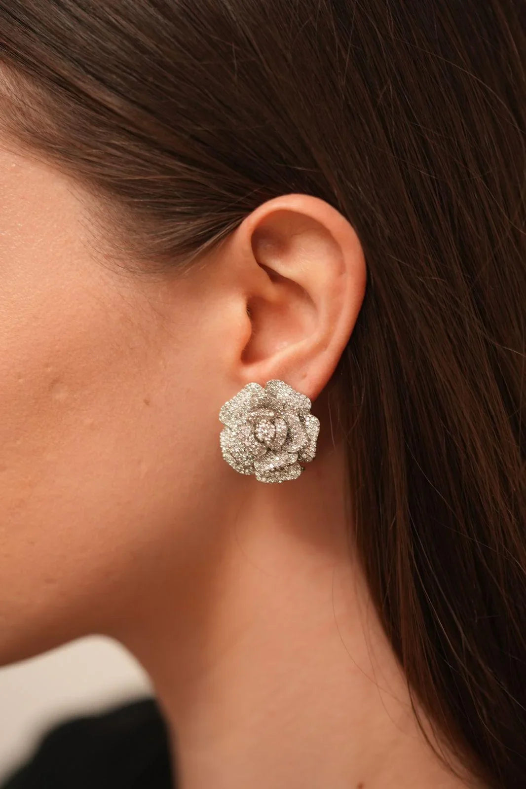 Rose Shaped Studs