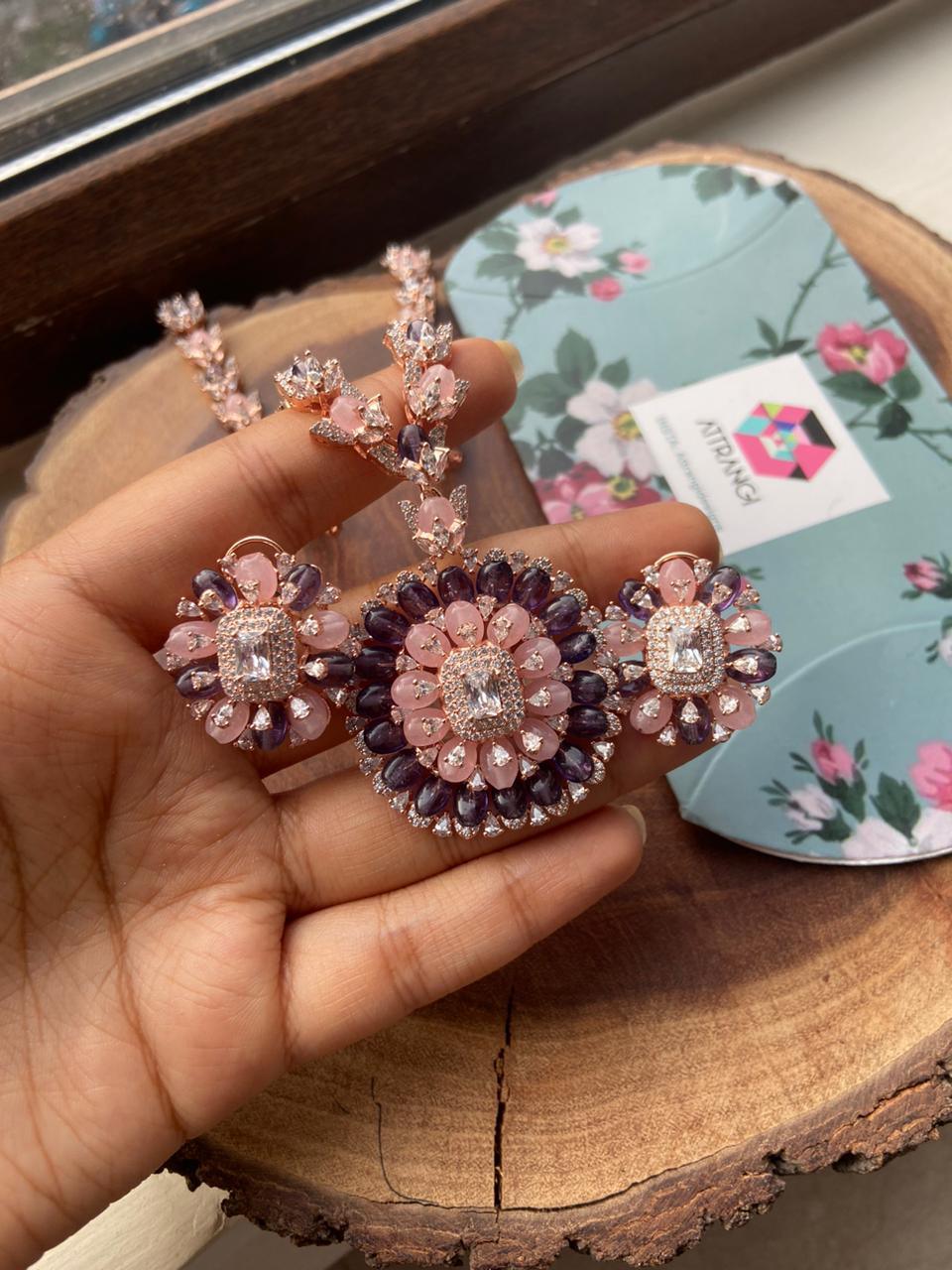 Velma Lala Land Pastel Beaded Diamond Set |  Lala Land Collection