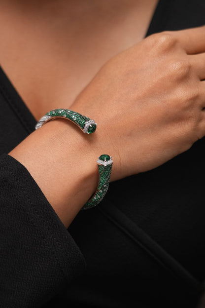 Dressing Lola Coloured Stone Diamond Kada
