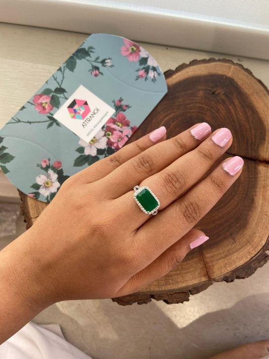 Sleeping Stone Diamond Ring