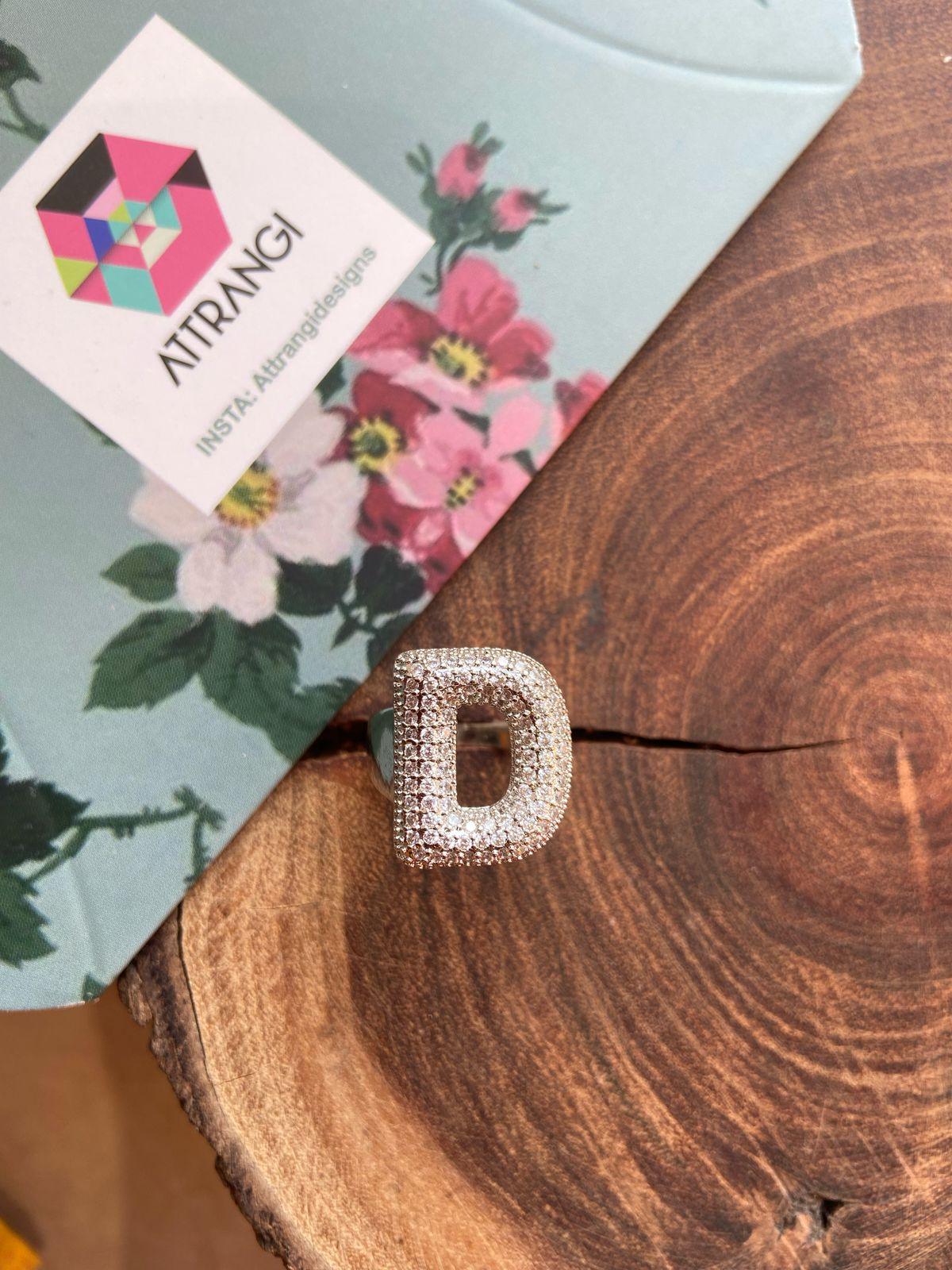 Monogram Ring | Alphabet