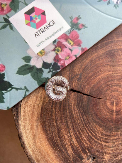 Monogram Ring | Alphabet