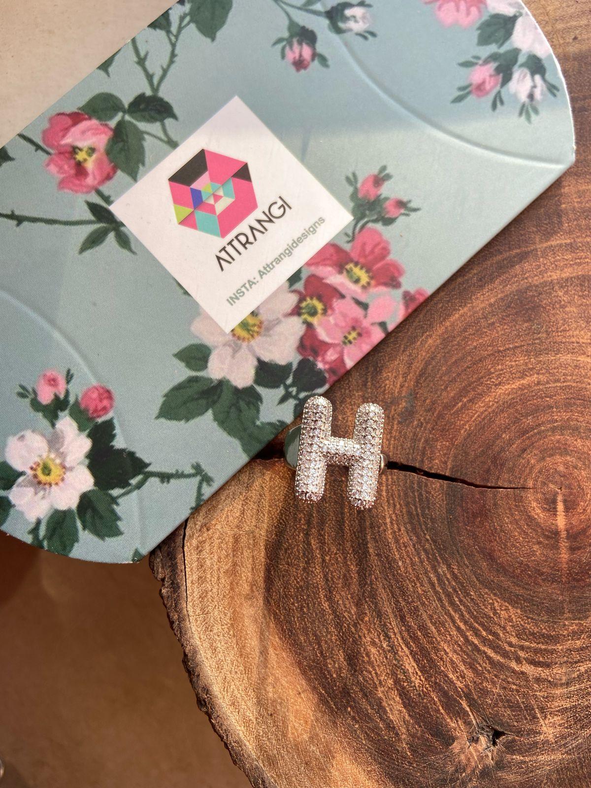 Monogram Ring | Alphabet