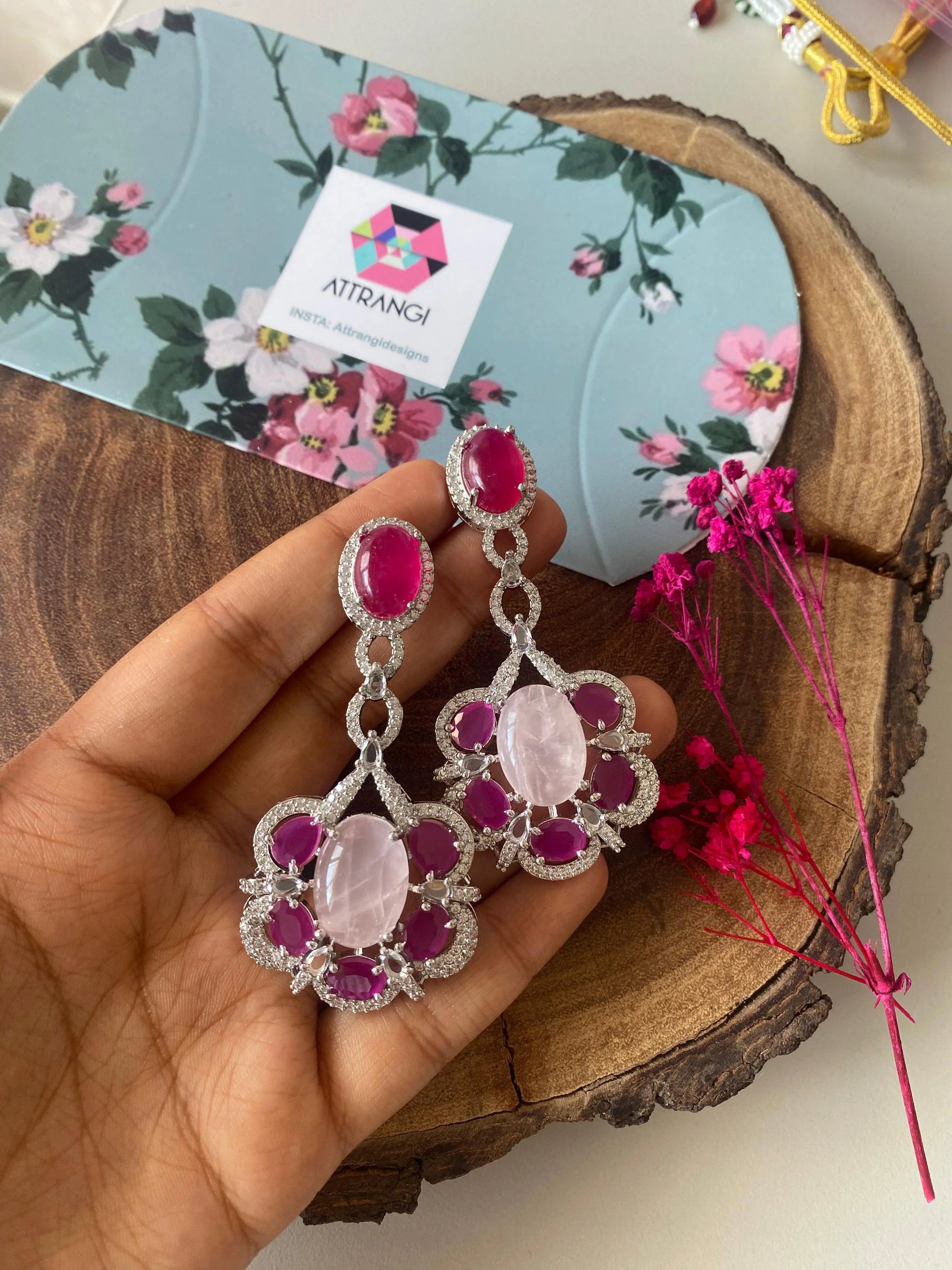 Boss Girl Diamond Long Earrings | GemZ Collection