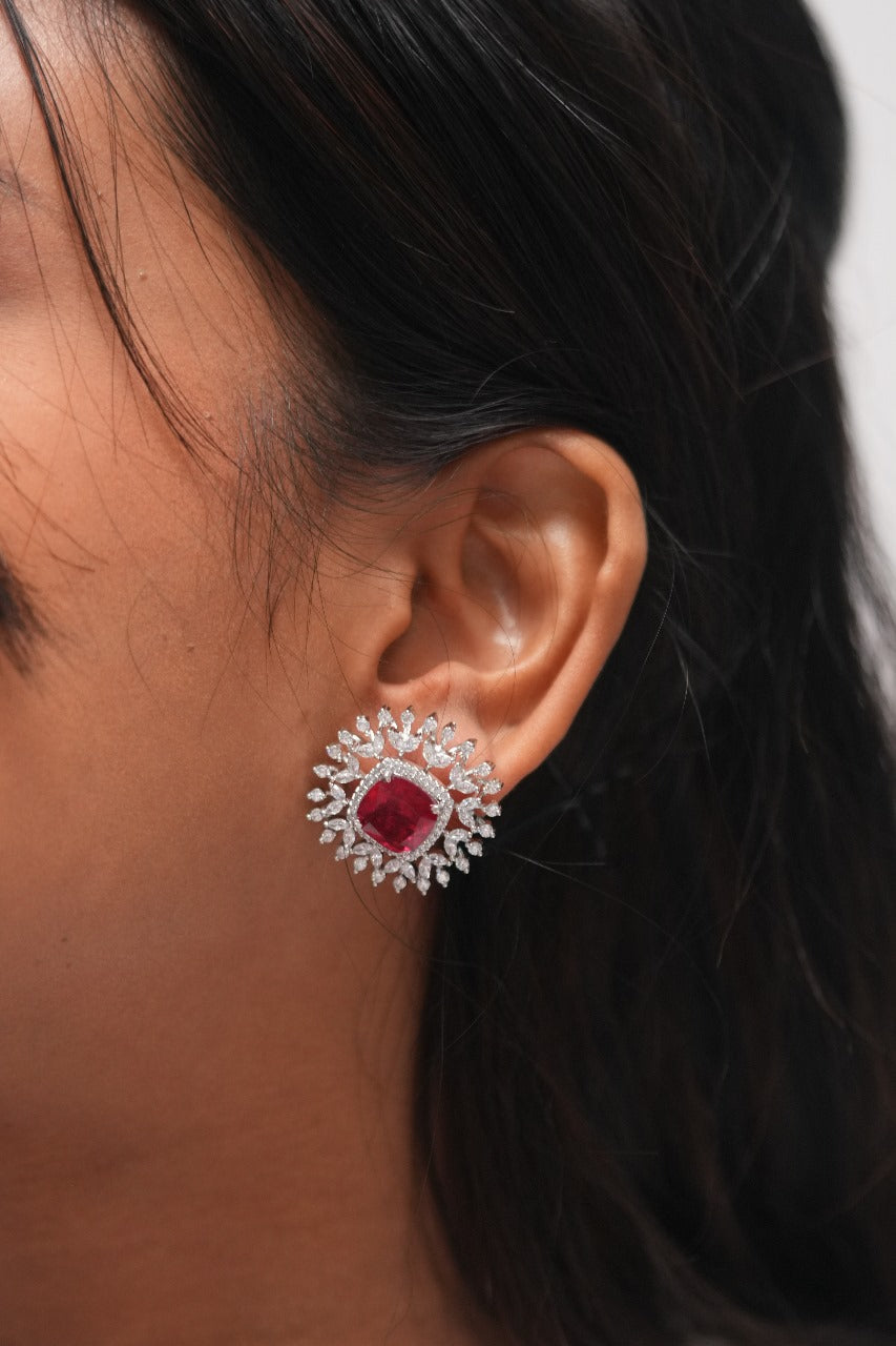 Colour Crush Classic Diamond Studs