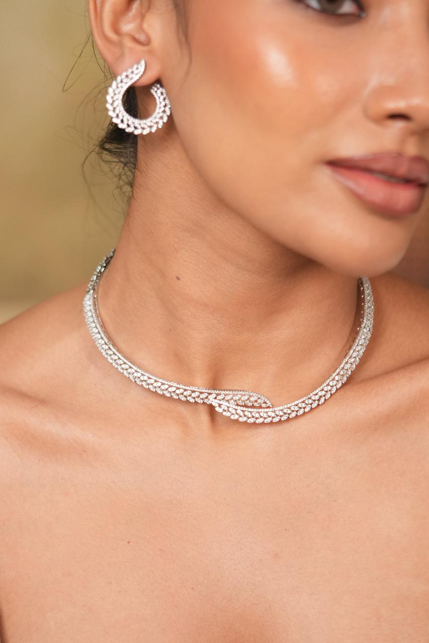 Florence Diamond Hasli Choker Set