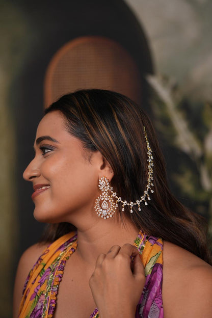 Jhilmil Diamond Mattel | Diamond Hair Chain