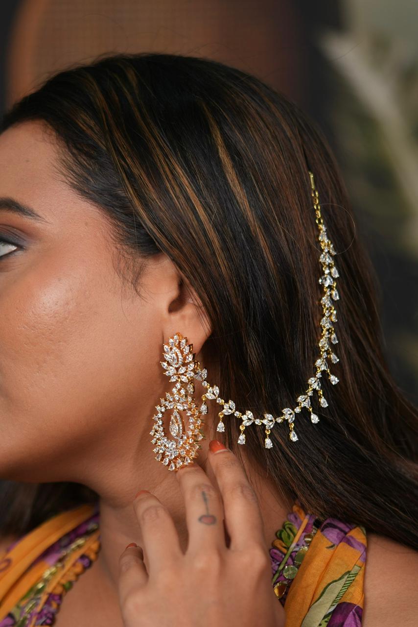 Jhilmil Diamond Mattel | Diamond Hair Chain