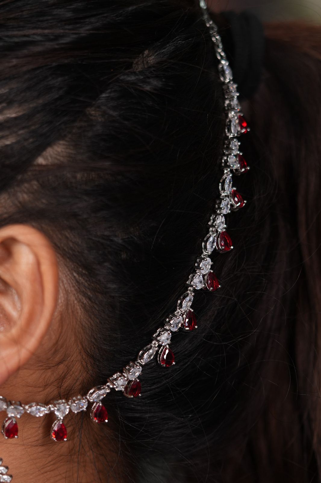 Natalie Coloured Diamond Mattel | Hair Chain