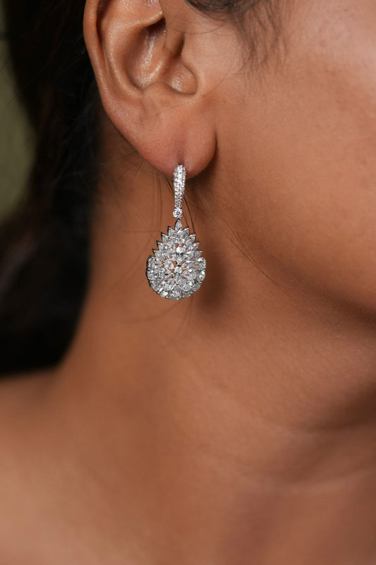 Kia Cluster Of Diamonds Bali Earring