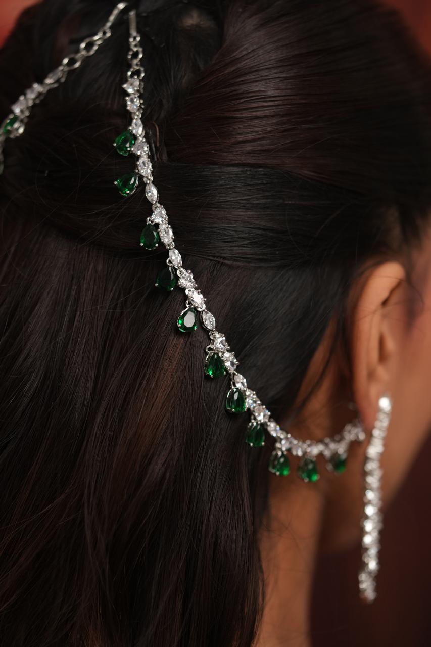 Natalie Coloured Diamond Mattel | Hair Chain
