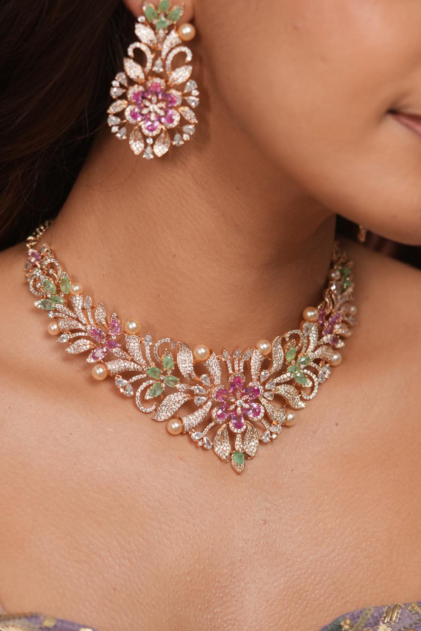 Floral Majesty Diamond Pastel Set | Enchanted Garden