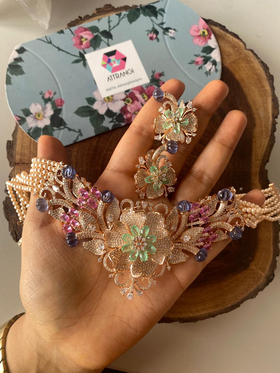 Celestial Flora Empress Diamond Pastel Set | Enchanted Garden