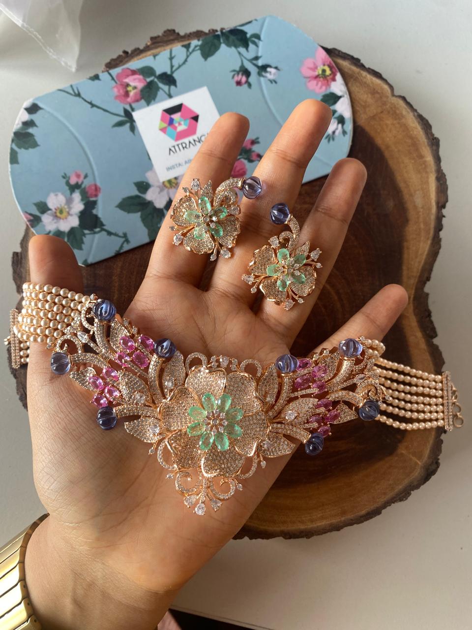 Celestial Flora Empress Diamond Pastel Set | Enchanted Garden