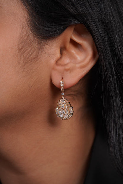 Kia Cluster Of Diamonds Bali Earring