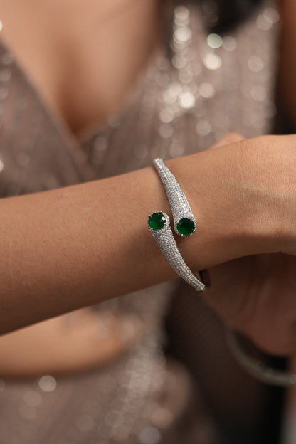 Jingle Diamond Dual Coloured Stone Bracelet