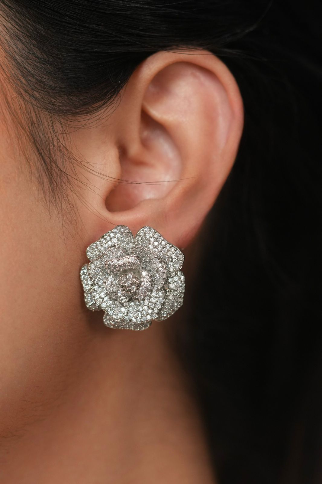 Rose Shaped Studs