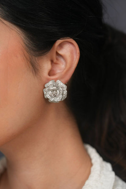 Rose Shaped Studs