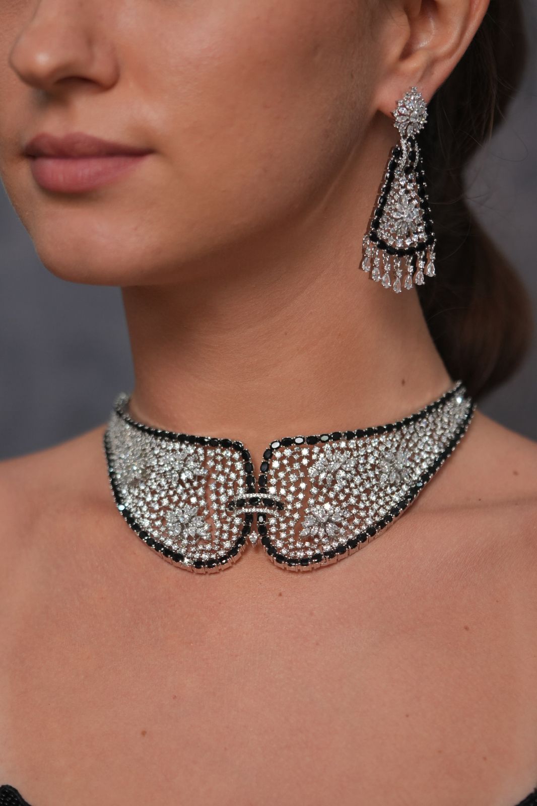 Rosette Diamond Designer Indo Western Set